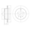 VAUXH 2O968395 Brake Disc